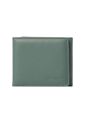 Billetera Ermatto Con RFID Blocker Verde