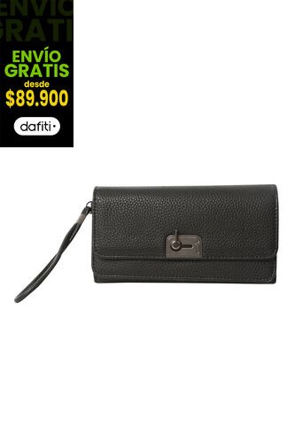 Billetera Smooth Sub Con RFID Blocker Negra Totto