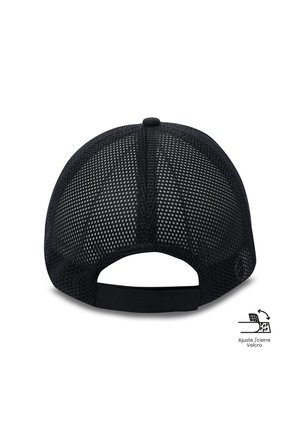 Gorra Camionera Lonty Color Negro