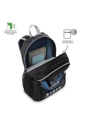 Morral Para Niño Hanzo Grande Negro