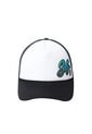 Gorra Camionera Atlasy Color Blanca/Negra de Totto
