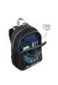 Morral Para Niño Hanzo Mediano Negro de Totto