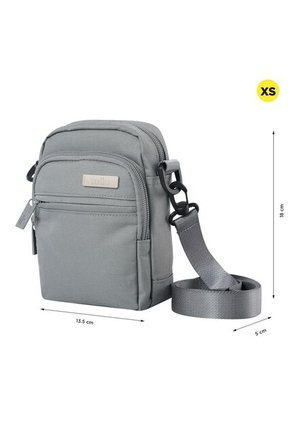Bolso Manos Libres Hombre Rivero Pequeño Gris