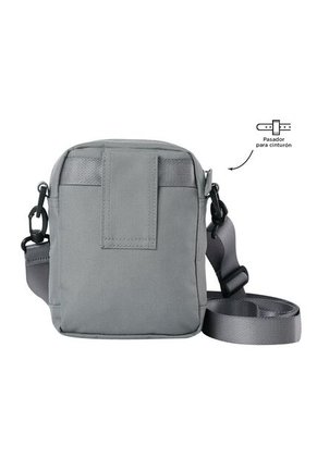 Bolso Manos Libres Hombre Rivero Pequeño Gris
