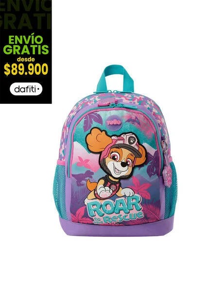 Morral Para Niña Paw Patrol Pequeño Morado