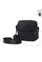 Bolso Para Mujer Sevilla Tipo Crossbody Pequeño Negro de Totto