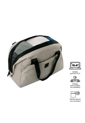 Tula De Viaje Weekender Mediana Color Beige