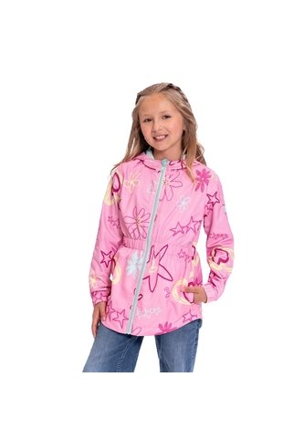 Chaqueta Para Niña Meambar Ligera Color Rosada Totto