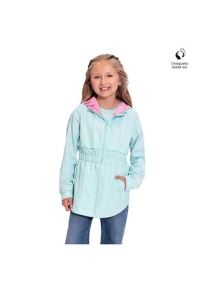Chaqueta Para Niña Meambar Ligera Color Rosada