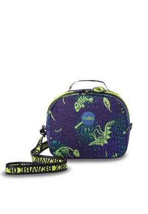 Lonchera Térmica Para Niño Dino Rock Mediano Azul