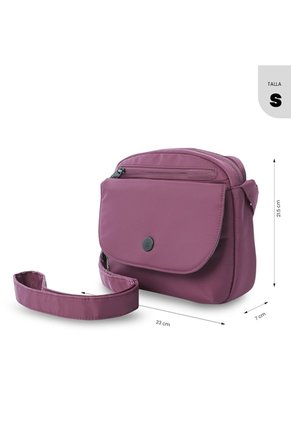 Bolso Para Mujer Porta Tableta 8" Corneana Rosado Rose