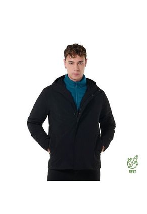 Chaqueta Acolchada Para Hombre Maubois 3 En 1 Negra
