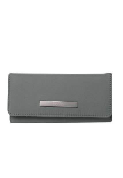 Billetera Adelaide 2 Con RFID Blocker Gris