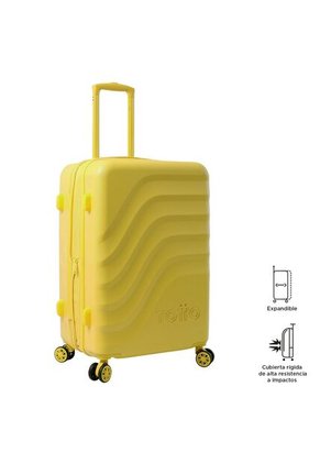 Maleta Viaje Mediana 360 Bazy Plus M Amarilla