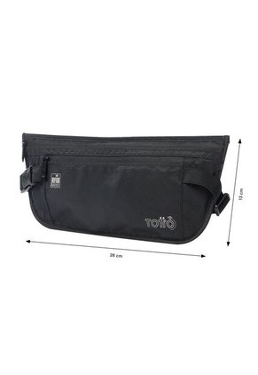 Canguro Invisible De Viaje Security Con RFID Blocker Negro