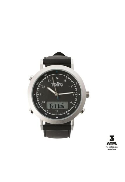 Reloj Análogo Digital Field Color Negro