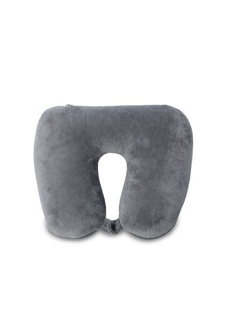 Almohada De Viaje Cojin 2 En 1 Cloud Color Gris Totto