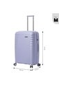 Maleta De Viaje Mediana 360 Traveler Morada de Totto