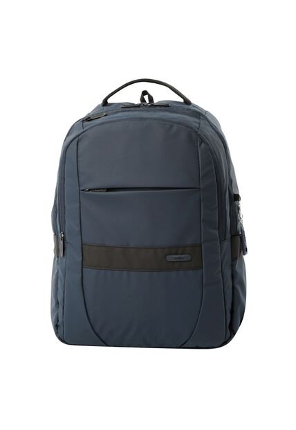 Morral Mochila Para Hombre Porta Pc Azul Wivetto Totto