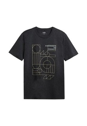Camiseta Para Hombre Mozartpro Gris