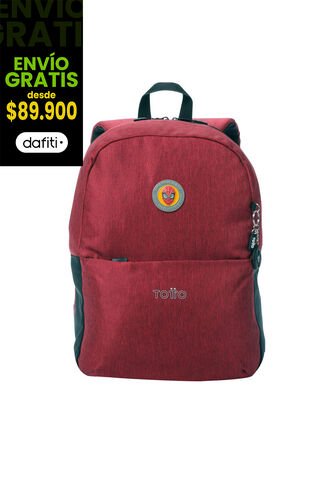 Morral Juvenil Spiderman Red Grande Rojo Totto