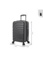 Maleta Carry On 360° Bazy+ 2.0 10 Kilos Negra de Totto
