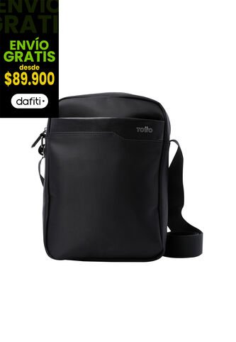 Bolso Para Hombre Kano Crossbody Negro Totto