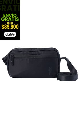 Bolso Para Mujer Bombo Crossbody Negro Totto