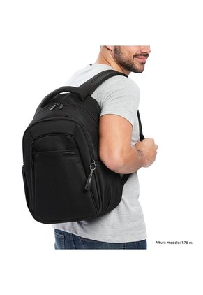 Morral Ejecutivo Porta PC 14" Wivetto Negro Hombre