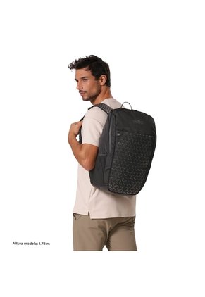 Morral Para Moto Movit Porta PC 16” Negro Con Luces Led