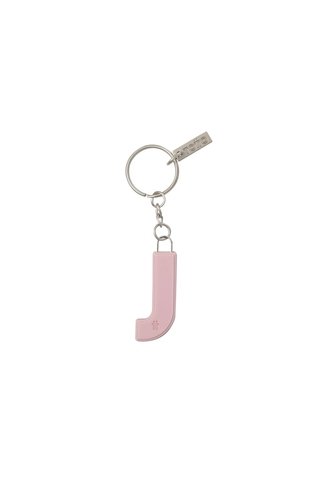 Llavero De Goma Abc Color Rosado Totto