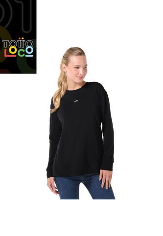 Buzo Para Mujer Biznaga Negro Totto
