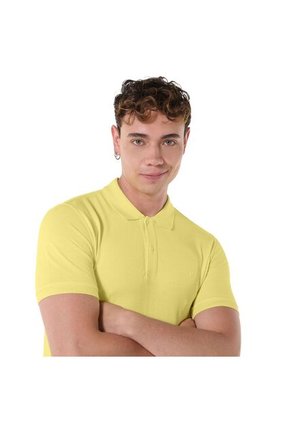 Camisa Polo Spencer Para Hombre Amarilla