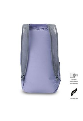 Morral De Viaje Plegable Troker 15 Mediano Morado