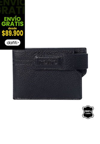 Portadocumentos De Cuero Mar Negra Totto