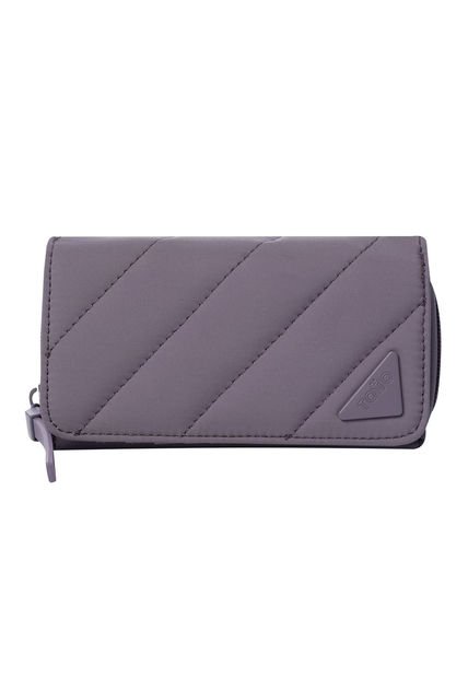 Billetera Comfy Var Con RFID Blocker Morada Grande