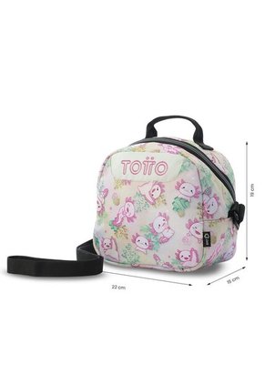 Lonchera Térmica Para Mujer Borrador Mediano Blanca