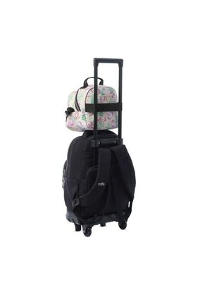 Lonchera Térmica Para Mujer Borrador Mediano Blanca