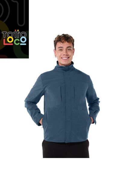 Chaqueta Rompevientos Para Hombre Oriolli Azul