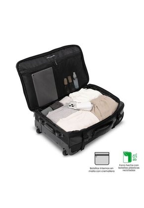 Maleta De Cabina Real Madrid 10 Kilos Negra