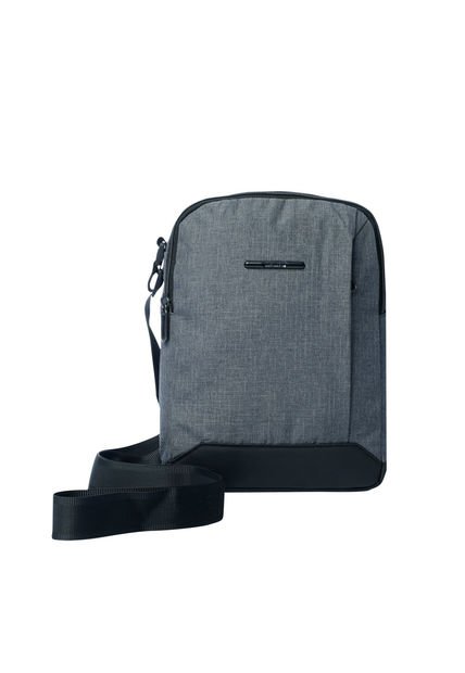 Bolso Para Hombre Hexa Crossbody Gris