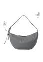Bolso Para Mujer Toscana Crossbody Mediano Gris de Totto