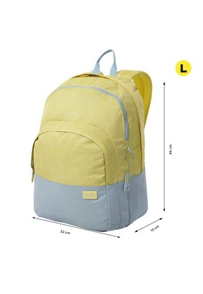 Morral Universitario Porta PC 16" Toluca 2.0 Amarillo/Azul Mujer
