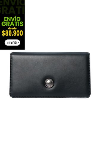 Billetera Style Nob Con RFID Blocker Negra Totto