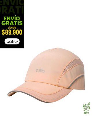 Gorra Beisbolera Lerida Con Filtro UV Durazno Totto