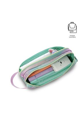 Combo Escolar Niña X3 Morral +Lonchera+Multiuso Mellow Gris
