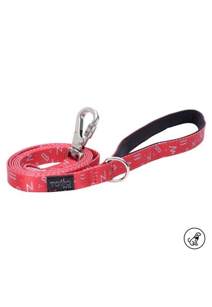 Correa Para Perro Odye Larga Roja