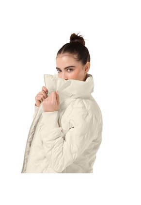 Chaqueta Acolchada Para Mujer Bab Blanca