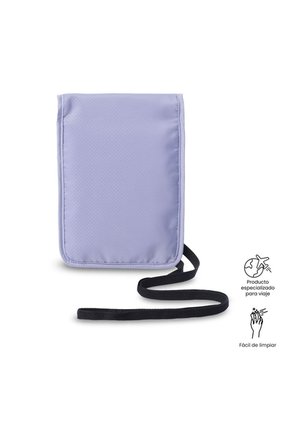 Porta Pasaporte Seguridad Hang Color Morado