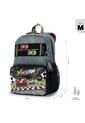 Morral Para Niño Grand Prix Mediano Gris de Totto